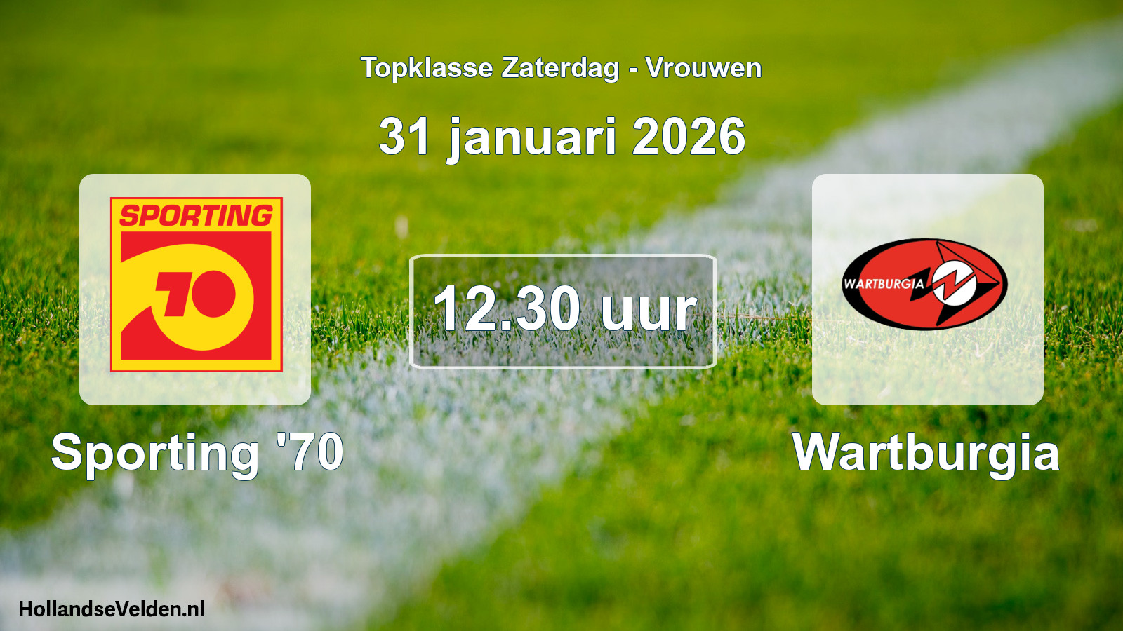Scheduled Match: Sporting '70 - Wartburgia (31 January 2026)