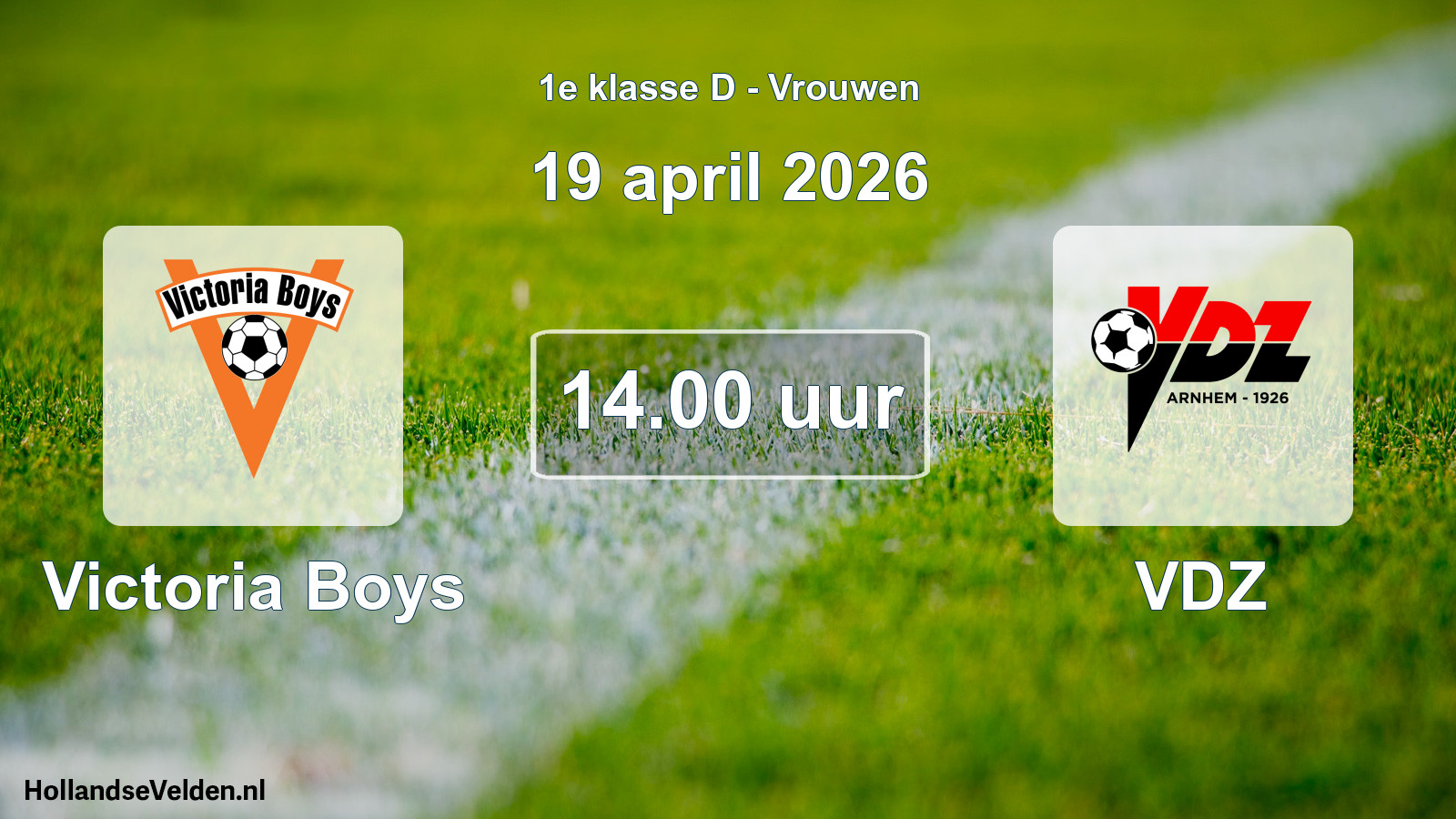 Scheduled Match: Victoria Boys - VDZ (19 April 2026)