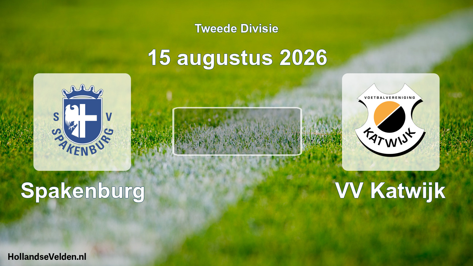 Scheduled Match: Spakenburg - VV Katwijk (15 August 2026)