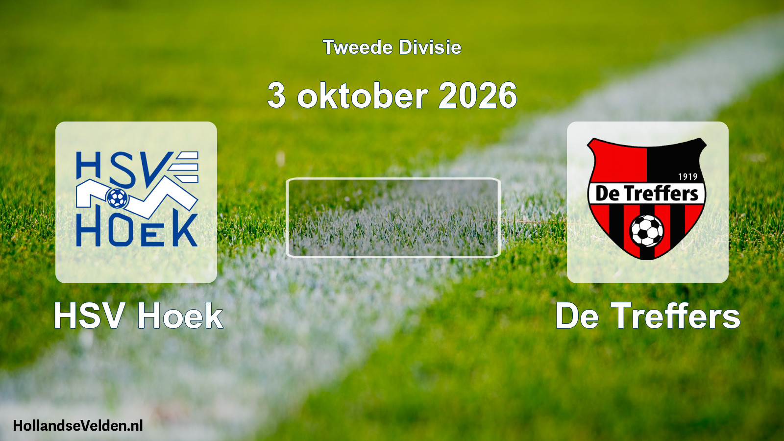 Scheduled Match: HSV Hoek - De Treffers (3 October 2026)