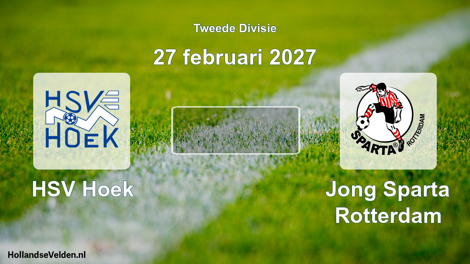Scheduled Match: HSV Hoek - Jong Sparta Rotterdam (27 February 2027)