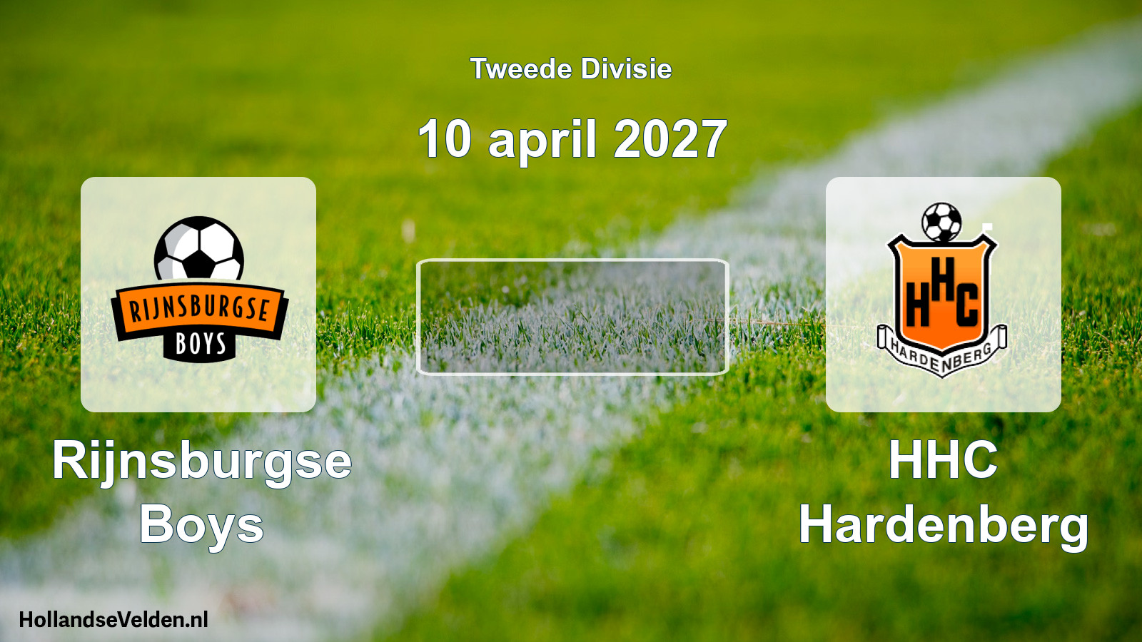 Scheduled Match: Rijnsburgse Boys - HHC Hardenberg (10 April 2027)
