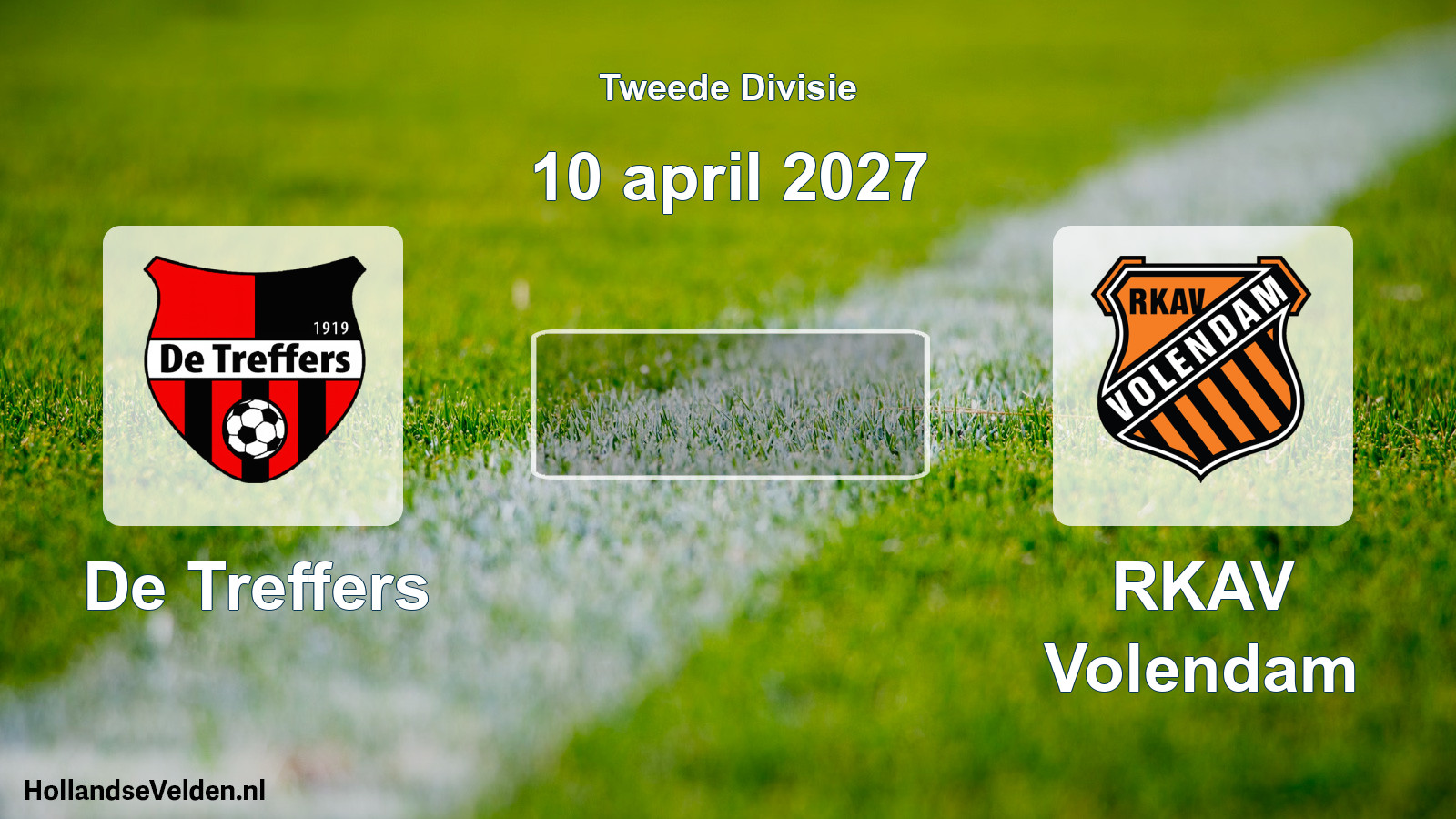 Scheduled Match: De Treffers - RKAV Volendam (10 April 2027)