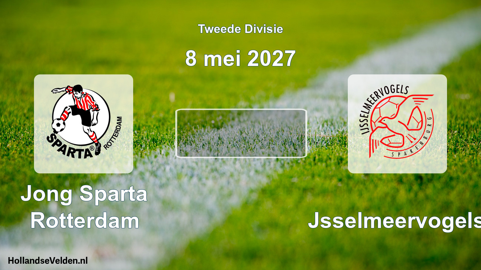 Scheduled Match: Jong Sparta Rotterdam - IJsselmeervogels (8 May 2027)