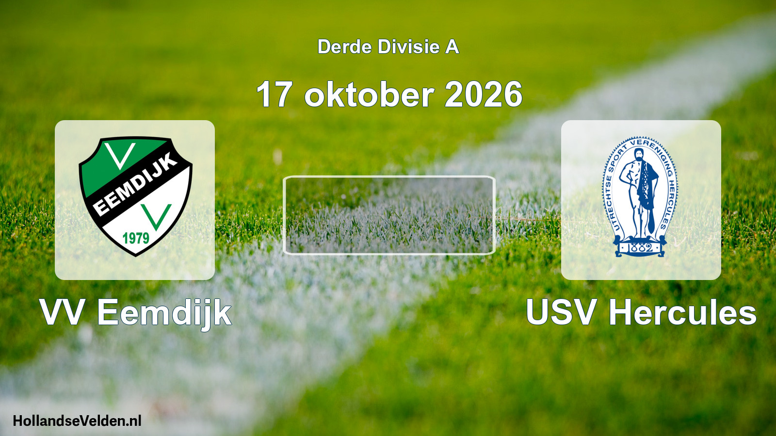 Scheduled Match: VV Eemdijk - USV Hercules (17 October 2026)