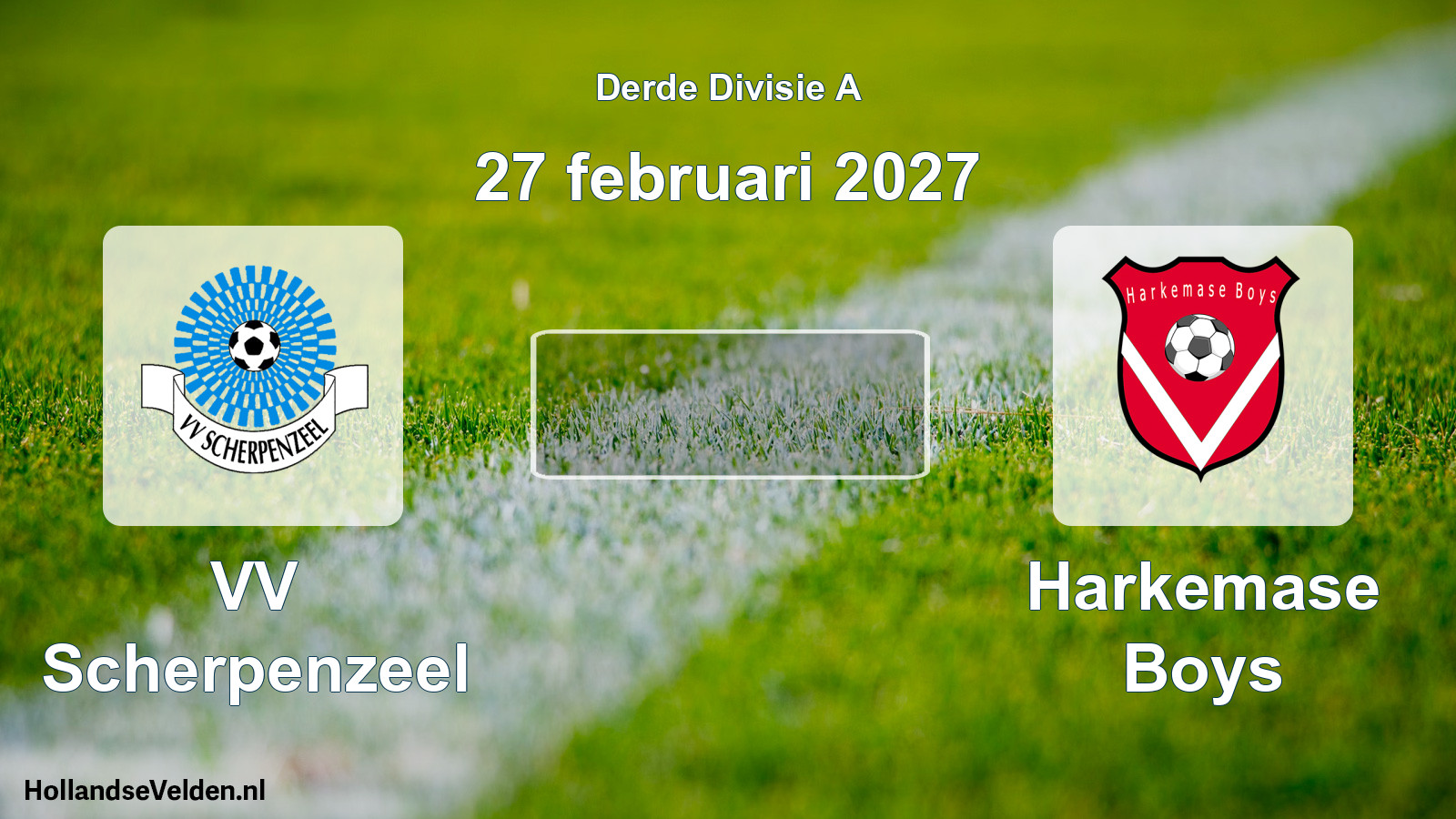 Scheduled Match: VV Scherpenzeel - Harkemase Boys (27 February 2027)