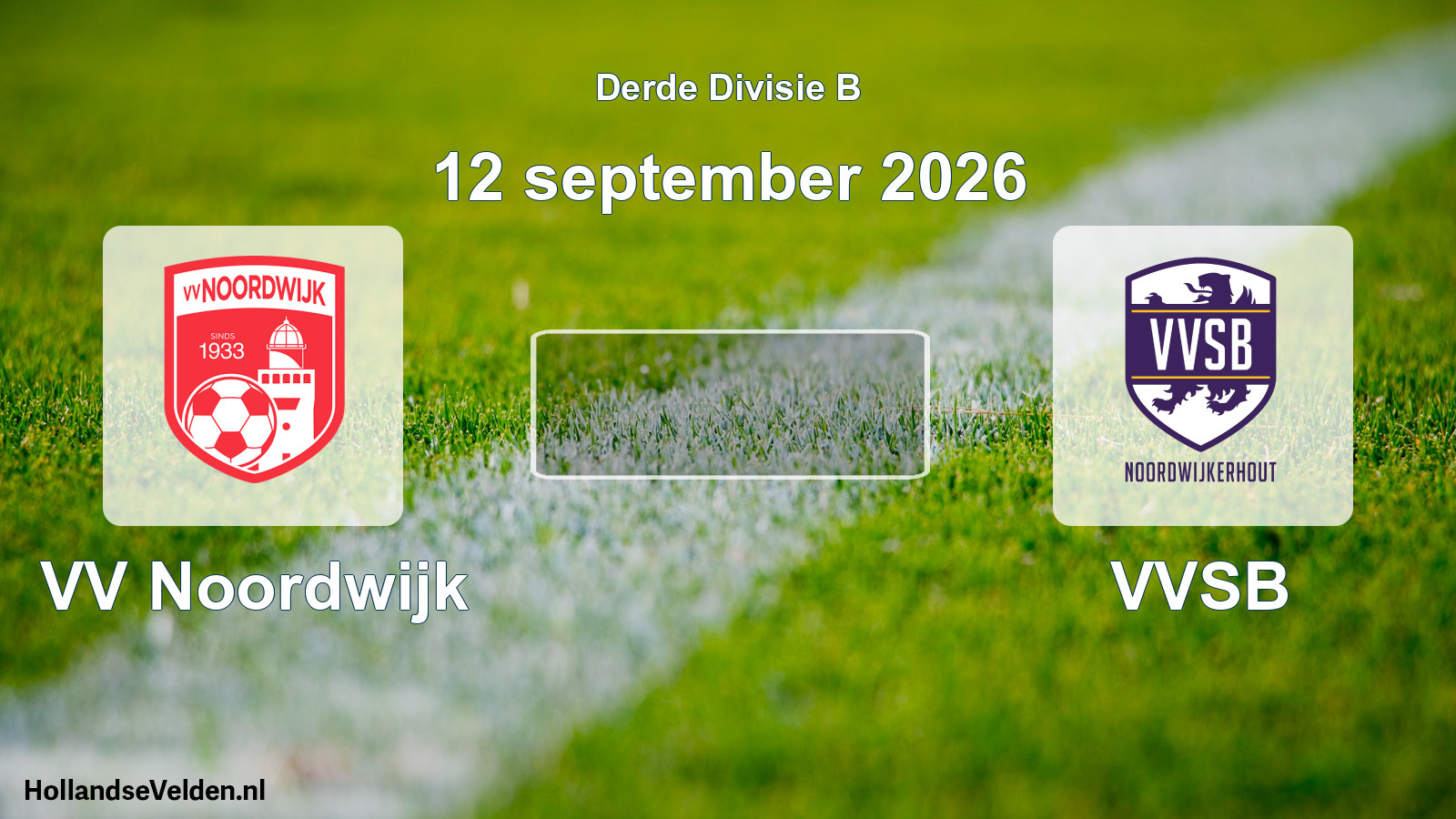 Scheduled Match: VV Noordwijk - VVSB (12 September 2026)