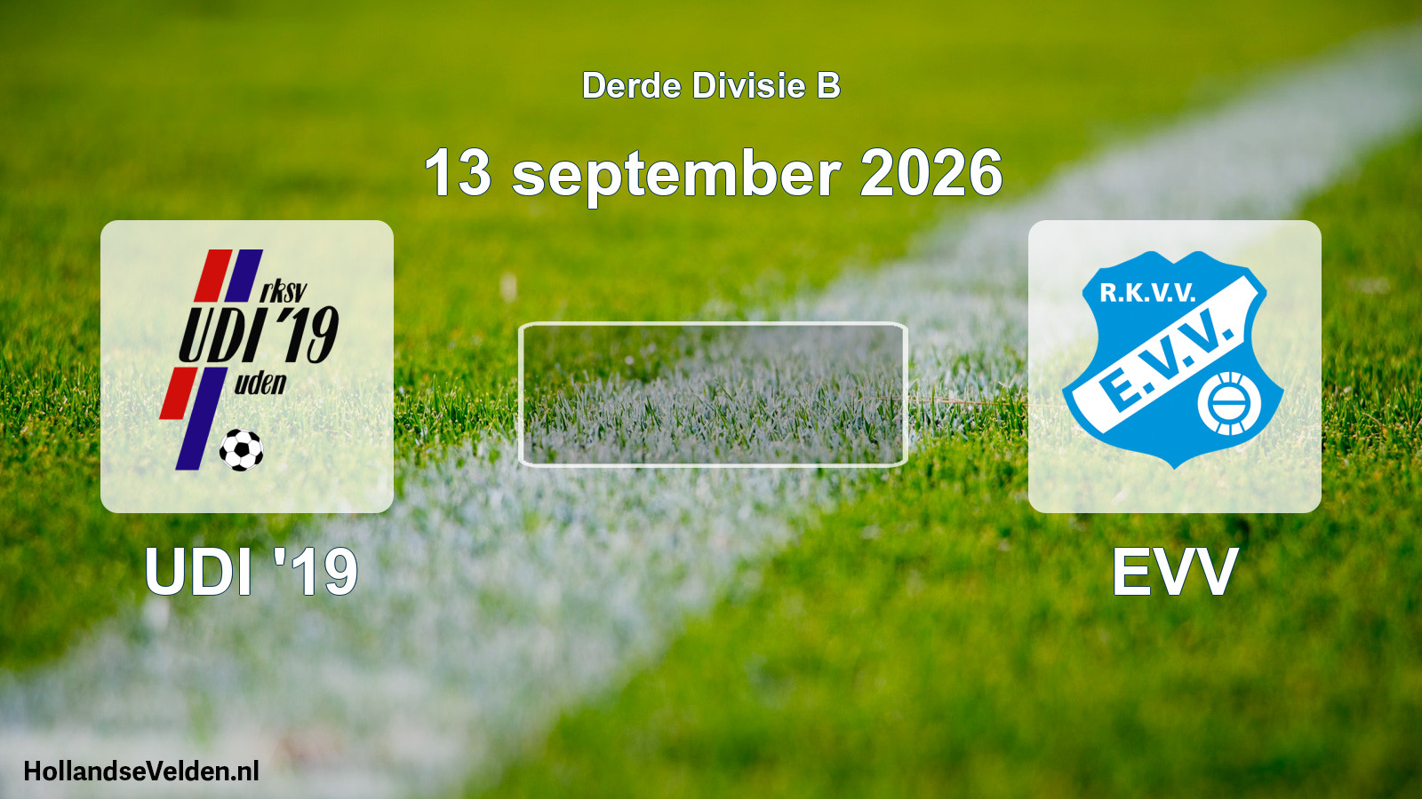 Scheduled Match: UDI '19 - EVV (13 September 2026)