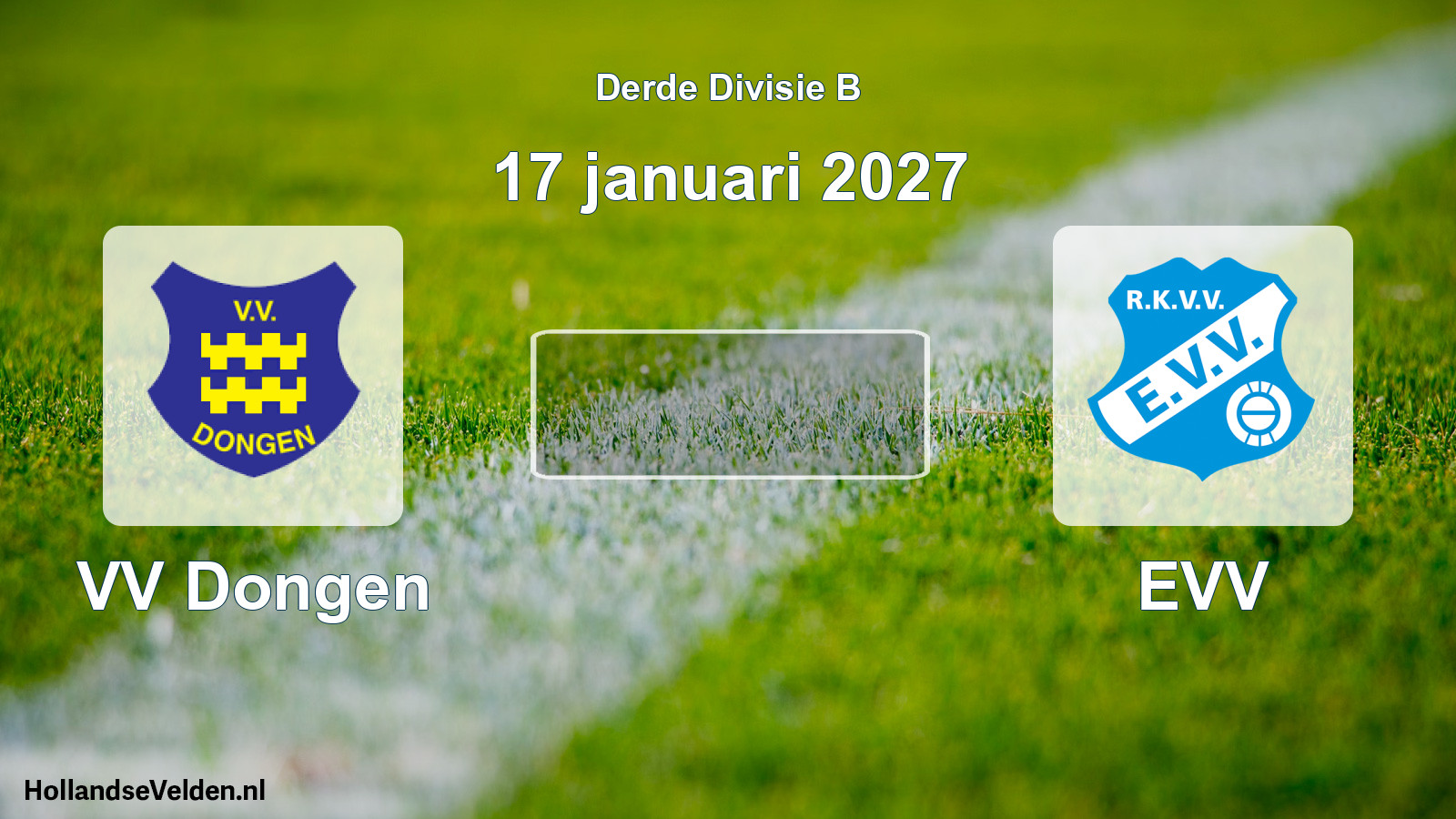 Scheduled Match: VV Dongen - EVV (17 January 2027)