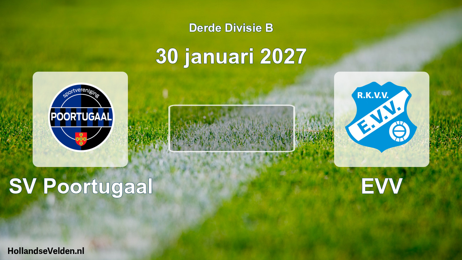 Scheduled Match: SV Poortugaal - EVV (30 January 2027)