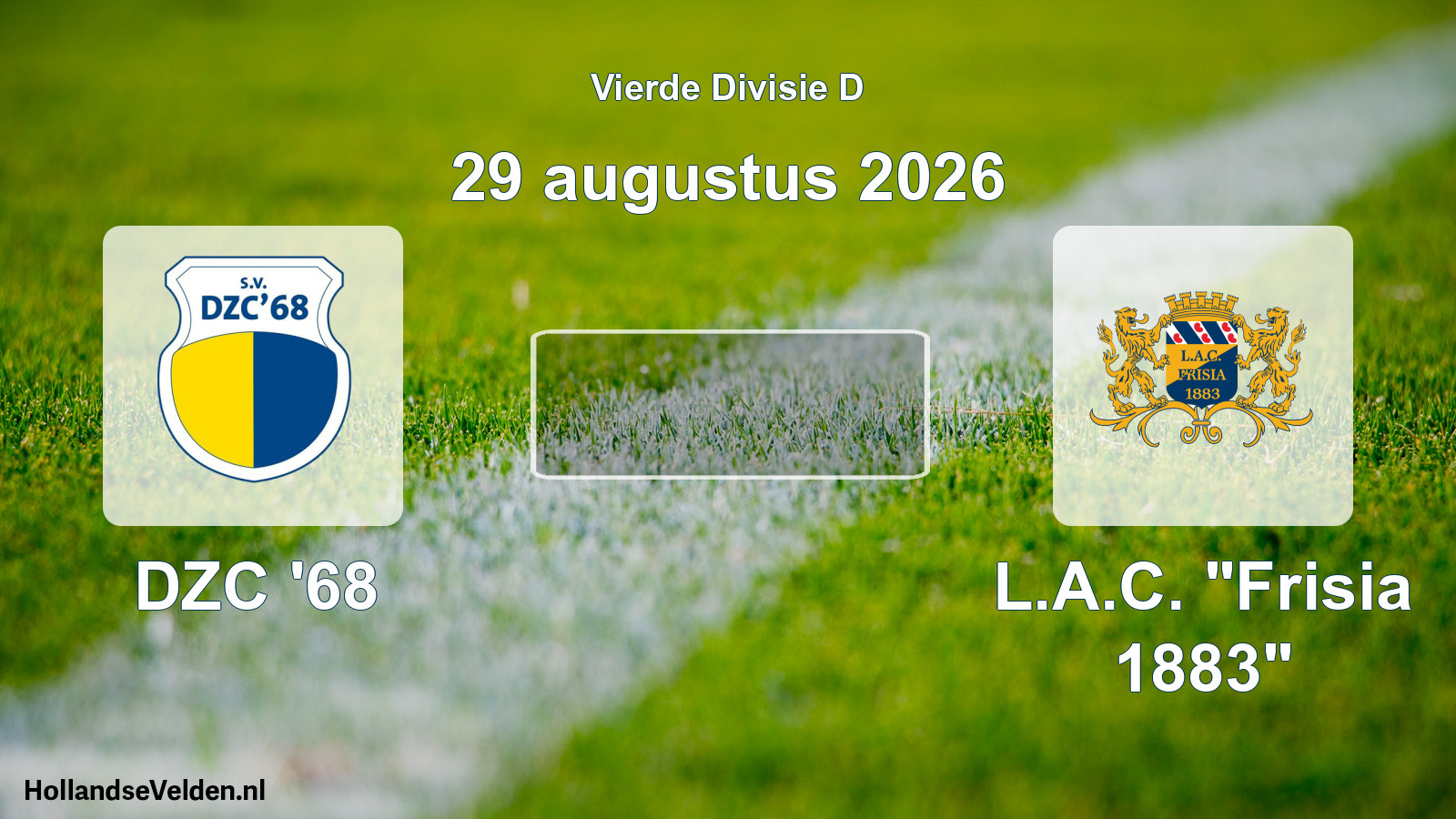 Geplande wedstrijd: DZC '68 - L.A.C. 