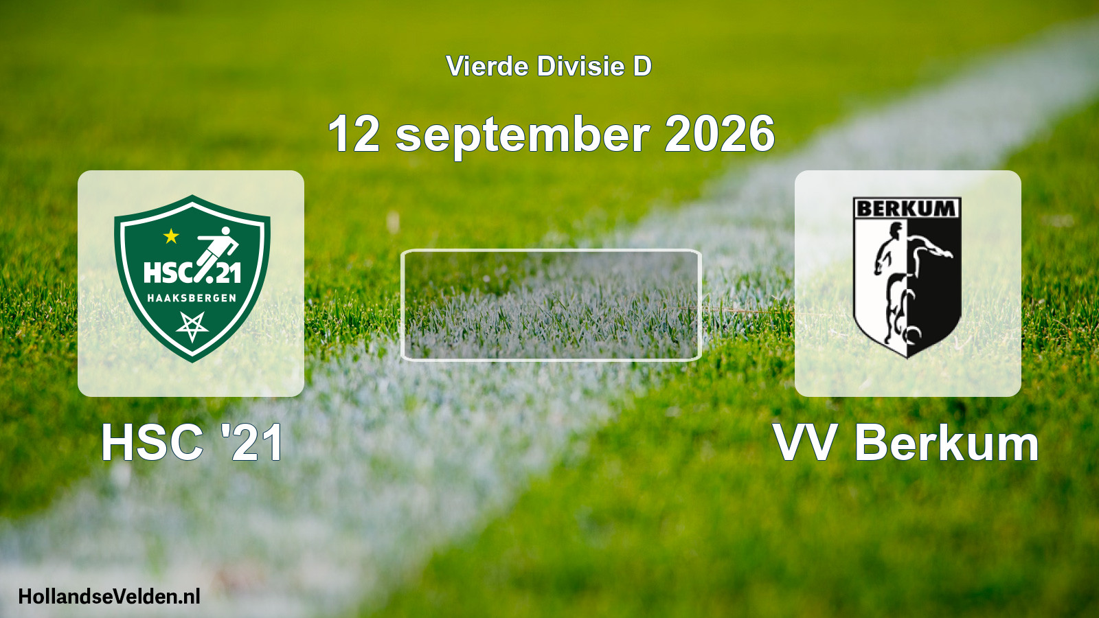 Geplande wedstrijd: HSC '21 - VV Berkum (12 september 2026)