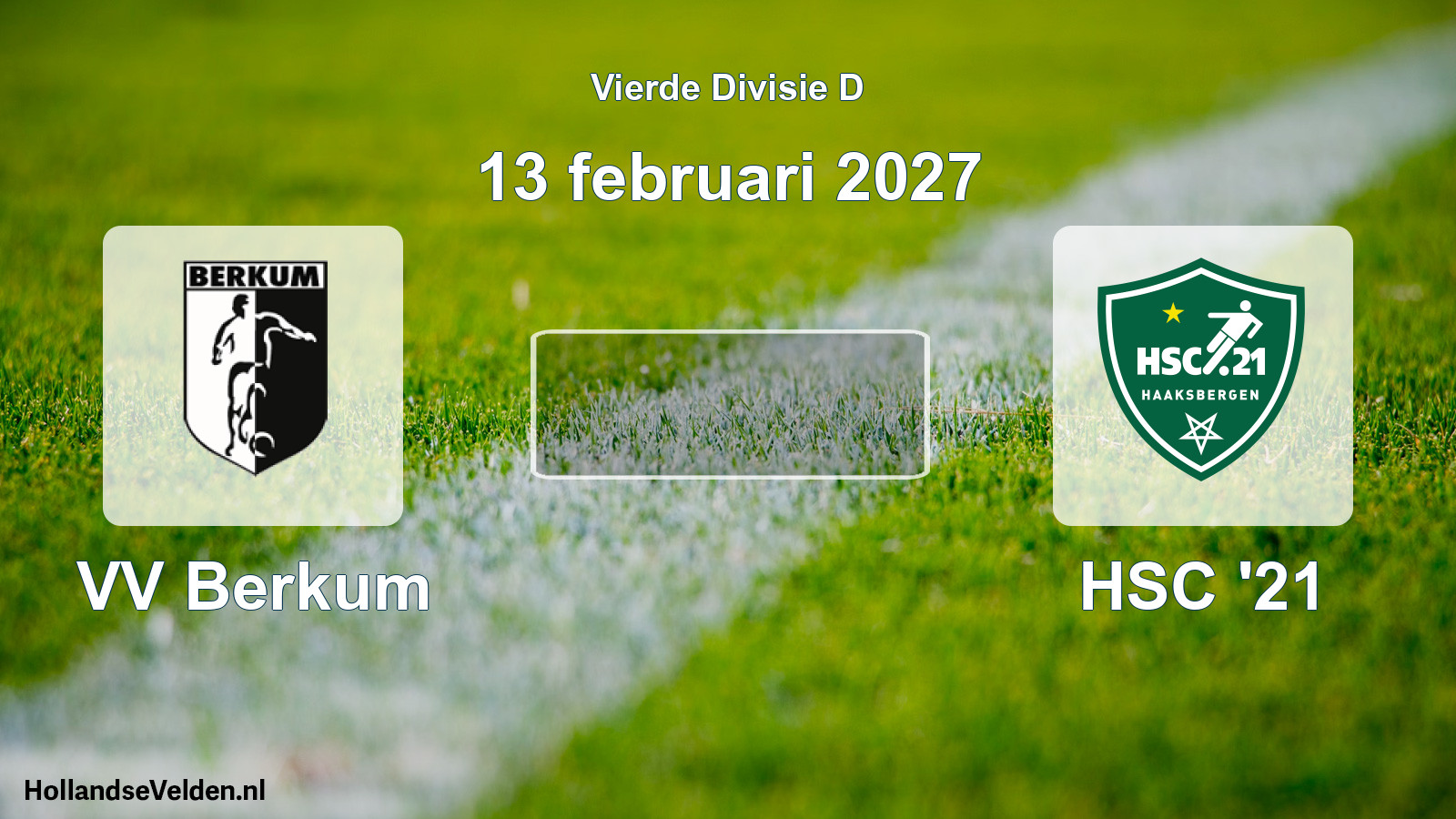 Geplande wedstrijd: VV Berkum - HSC '21 (13 februari 2027)