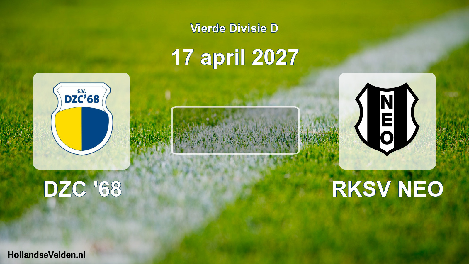 Geplande wedstrijd: DZC '68 - RKSV NEO (17 april 2027)