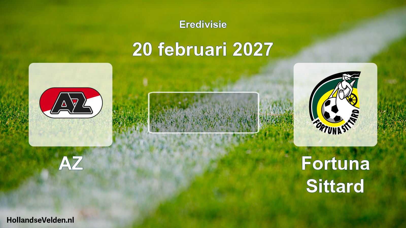 Geplande wedstrijd: AZ - Fortuna Sittard (20 februari 2027)