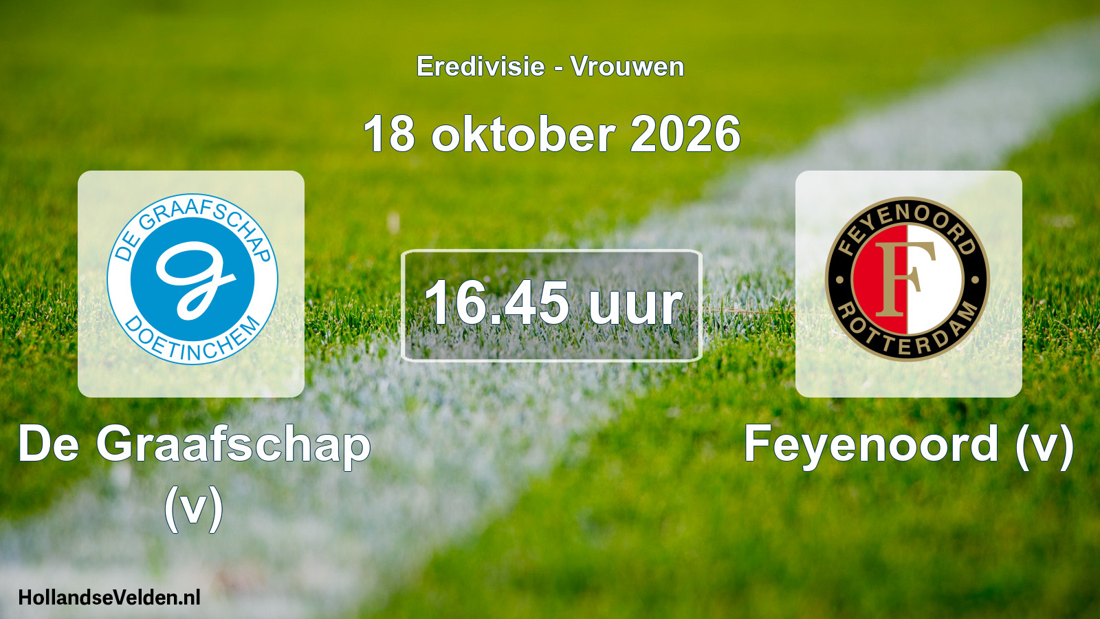Scheduled Match: De Graafschap (v) - Feyenoord (v) (18 October 2026)