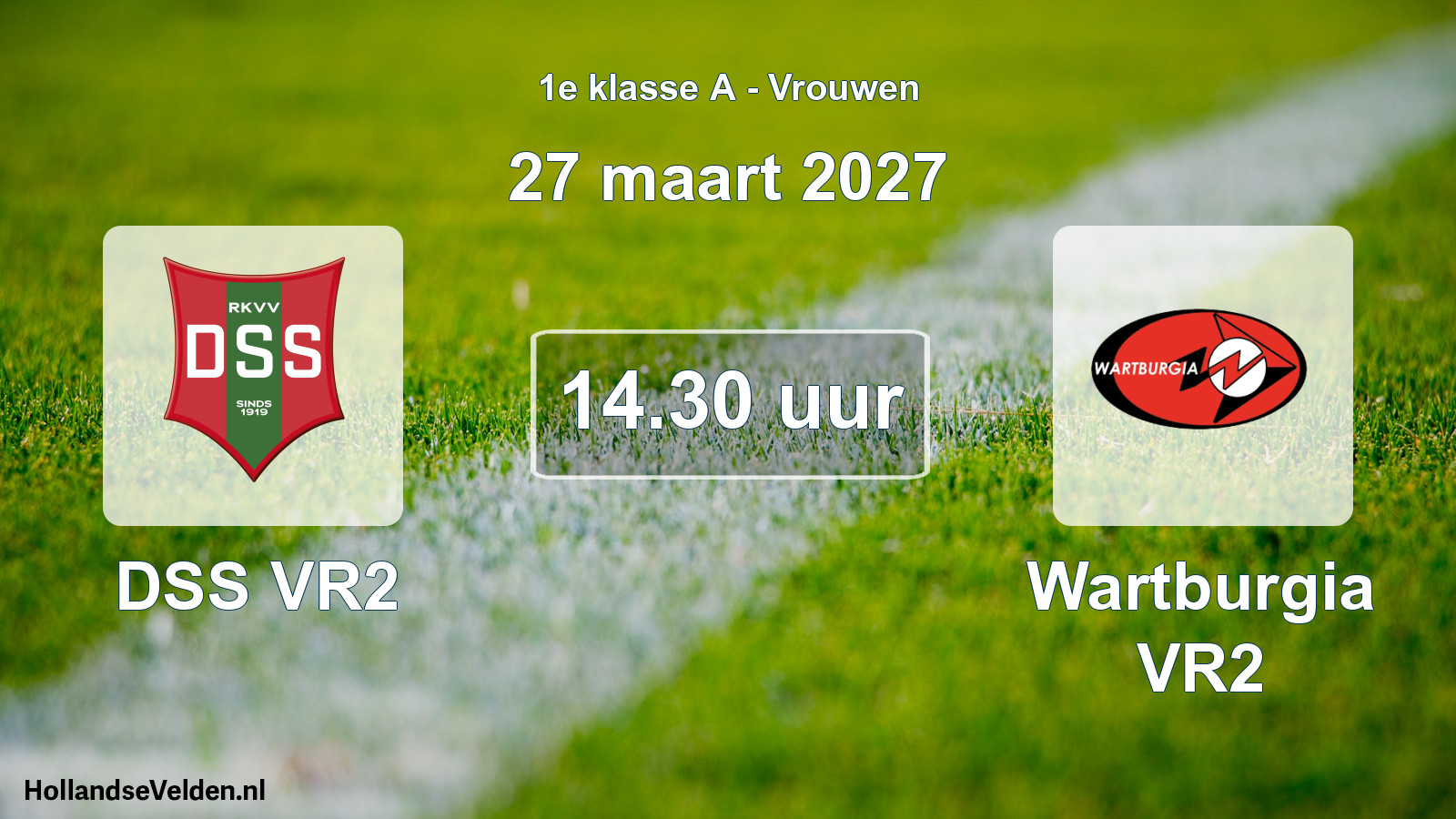 Scheduled Match: DSS VR2 - Wartburgia VR2 (27 March 2027)