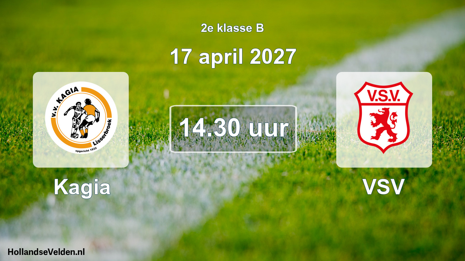 Geplande wedstrijd: Kagia - VSV (17 april 2027)