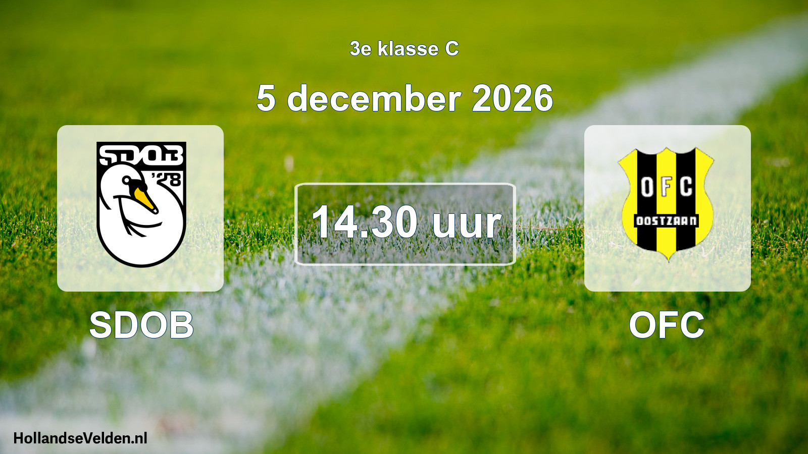 Geplande wedstrijd: SDOB - OFC (5 december 2026)