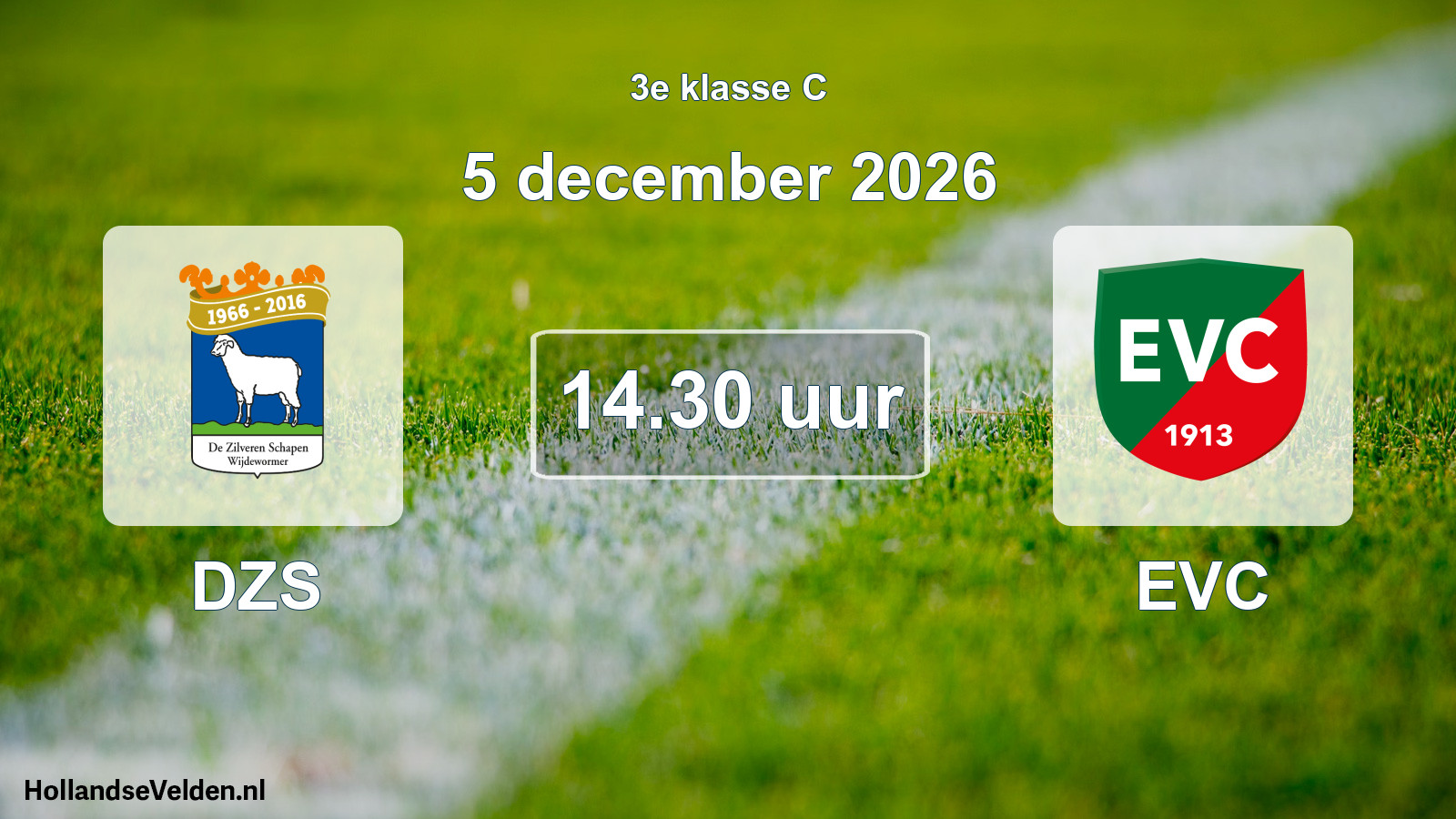 Scheduled Match: DZS - EVC (5 December 2026)