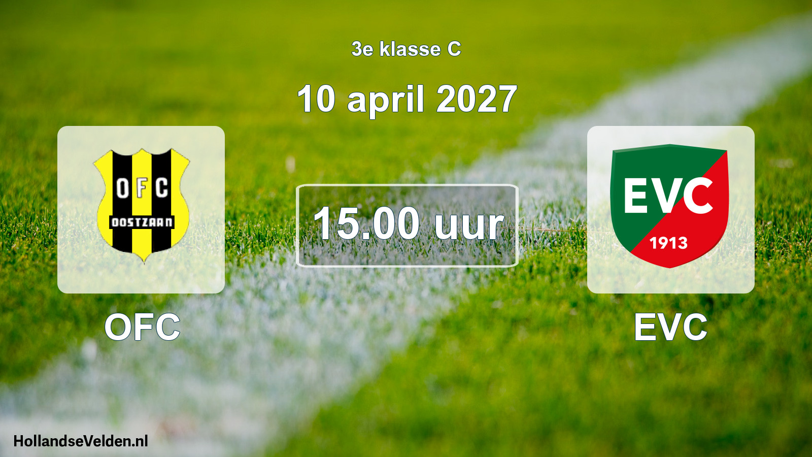 Geplande wedstrijd: OFC - EVC (10 april 2027)