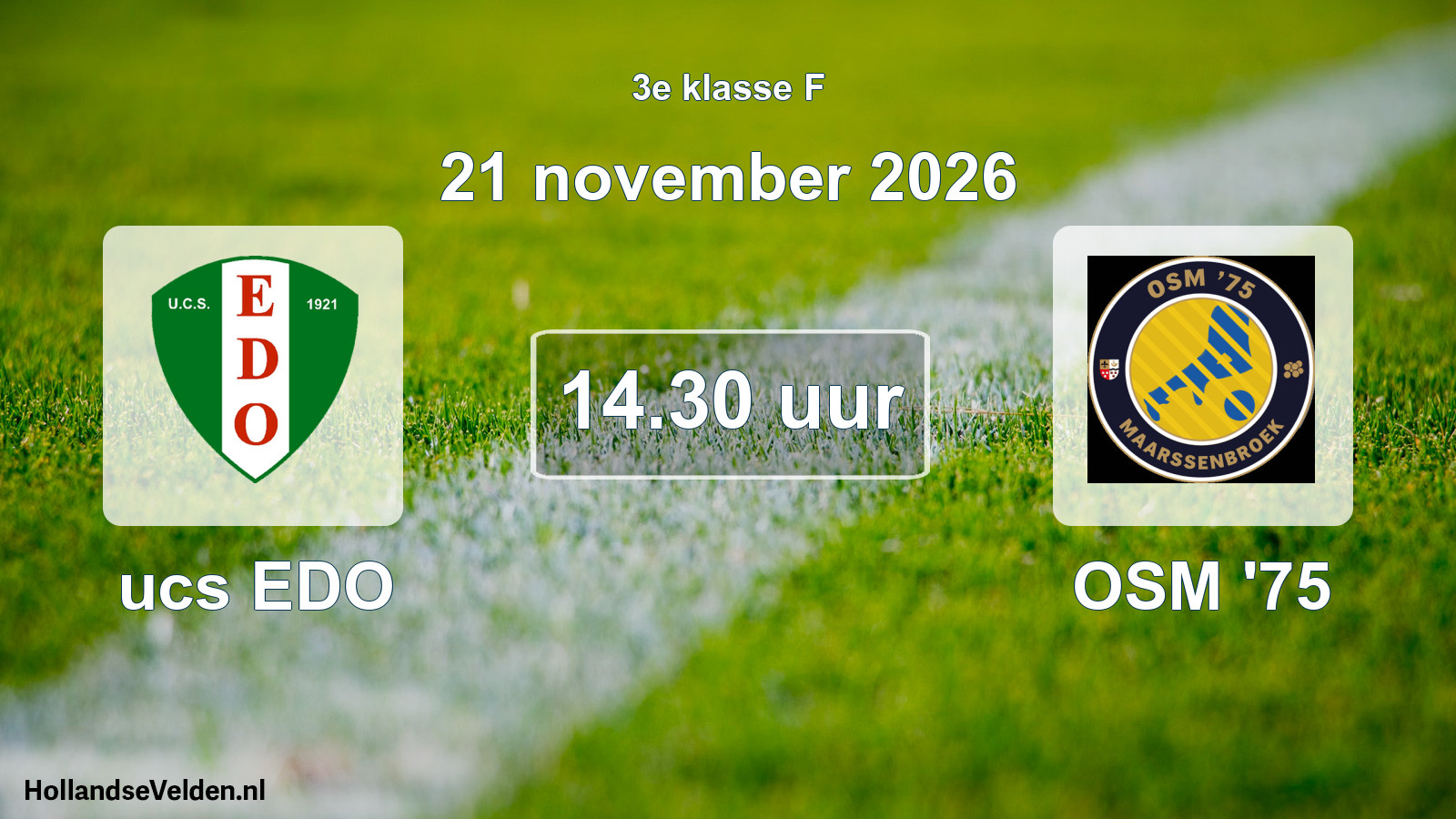 Scheduled Match: ucs EDO - OSM '75 (21 November 2026)
