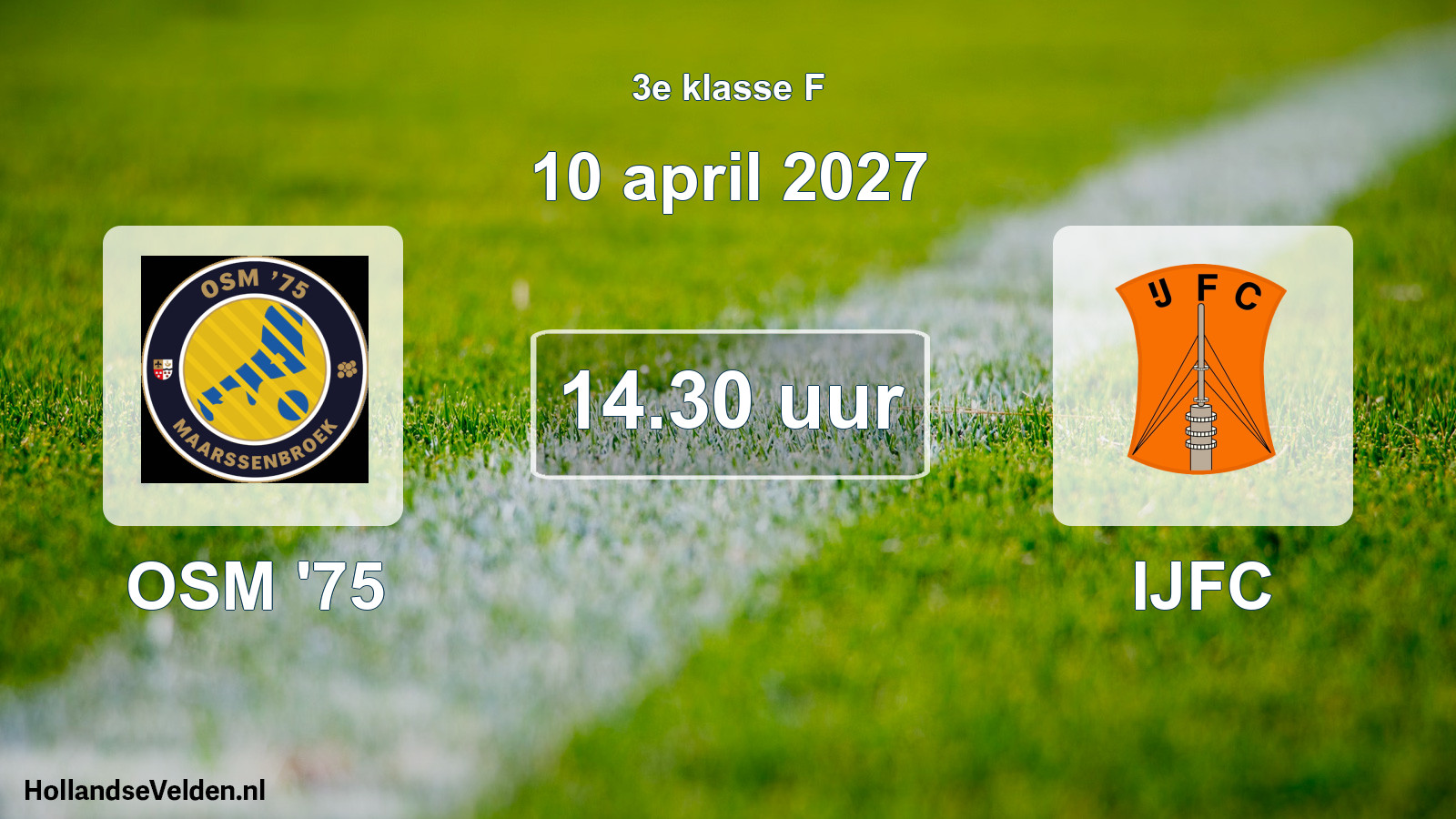 Scheduled Match: OSM '75 - IJFC (10 April 2027)