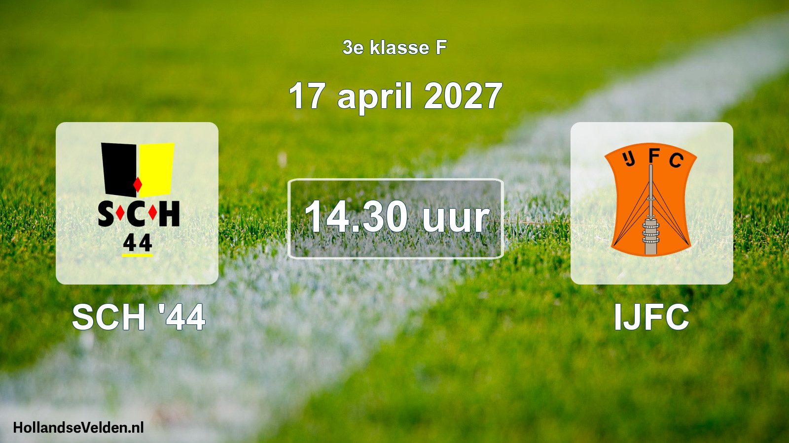 Scheduled Match: SCH '44 - IJFC (17 April 2027)