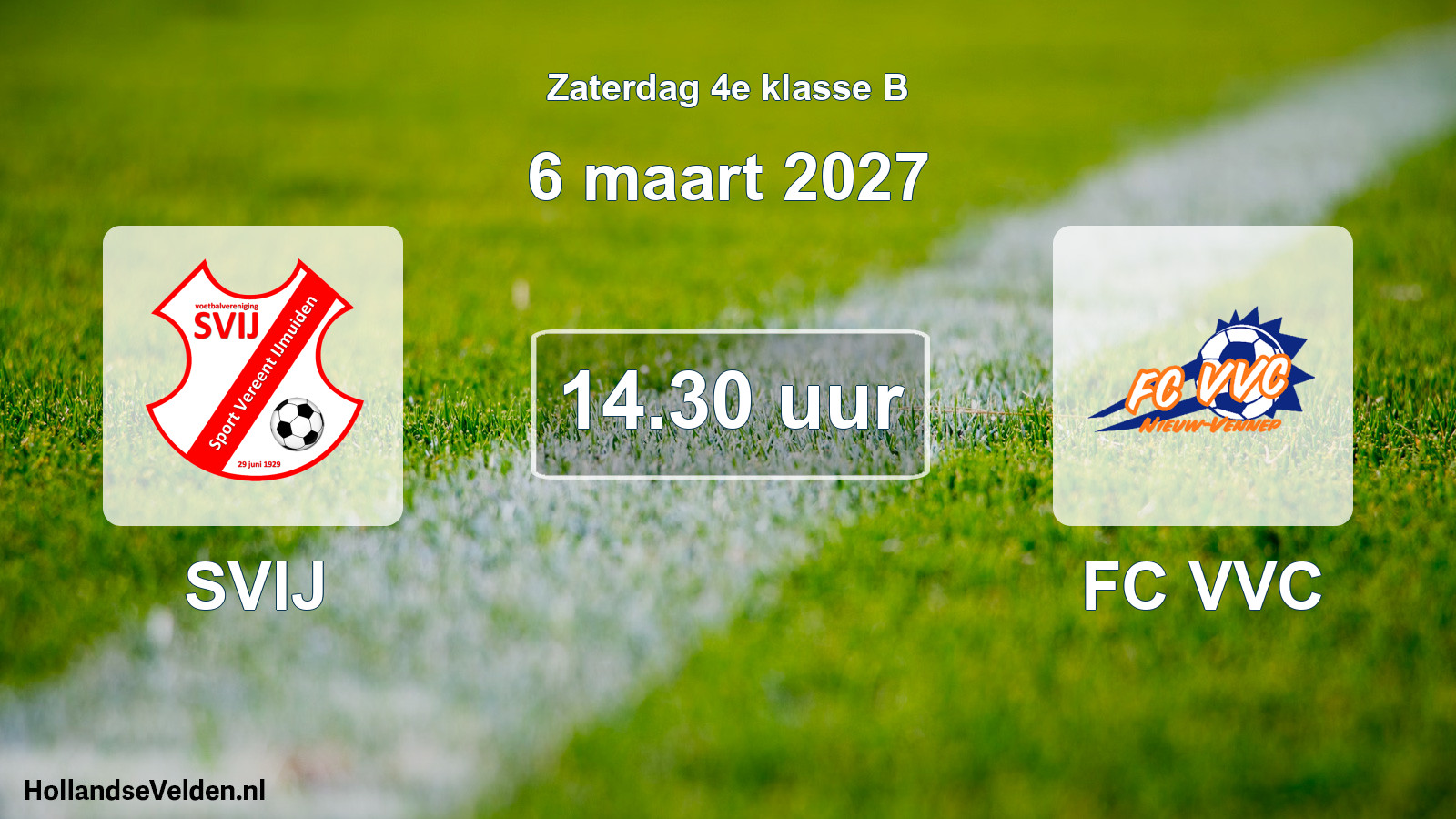 Scheduled Match: SVIJ - FC VVC (6 March 2027)