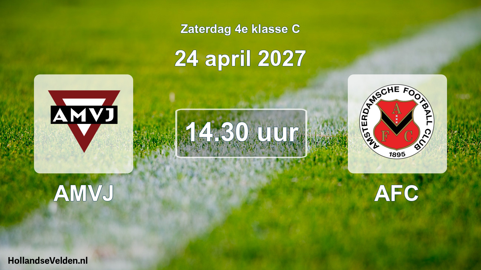 Scheduled Match: AMVJ - AFC (24 April 2027)