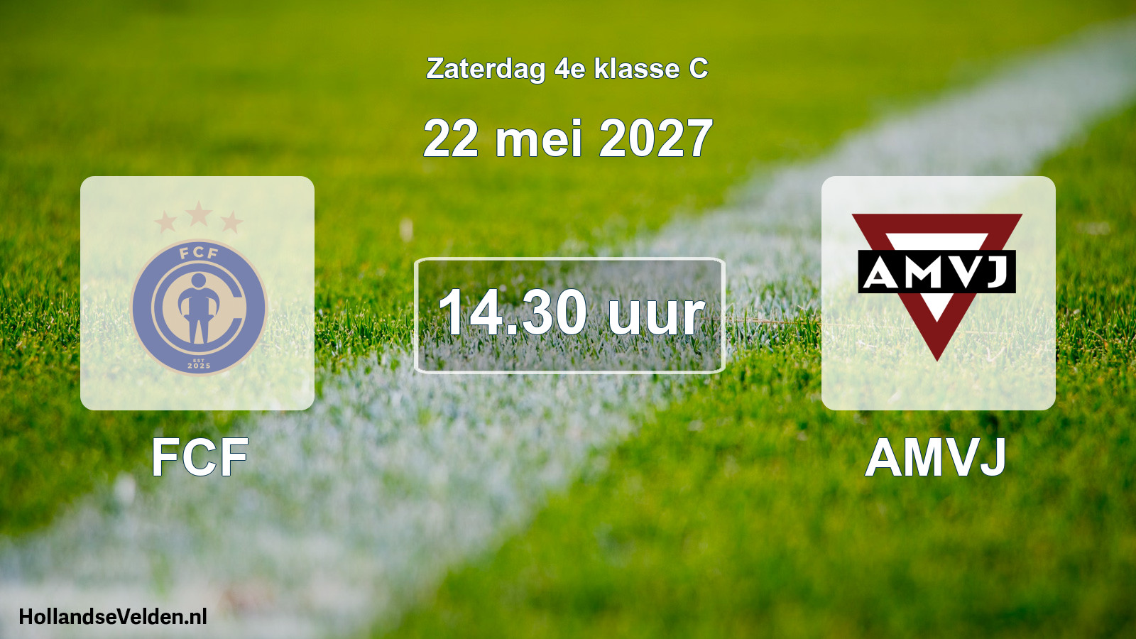 Scheduled Match: FCF - AMVJ (22 May 2027)