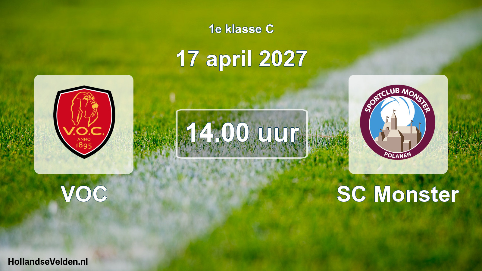 Scheduled Match: VOC - SC Monster (17 April 2027)