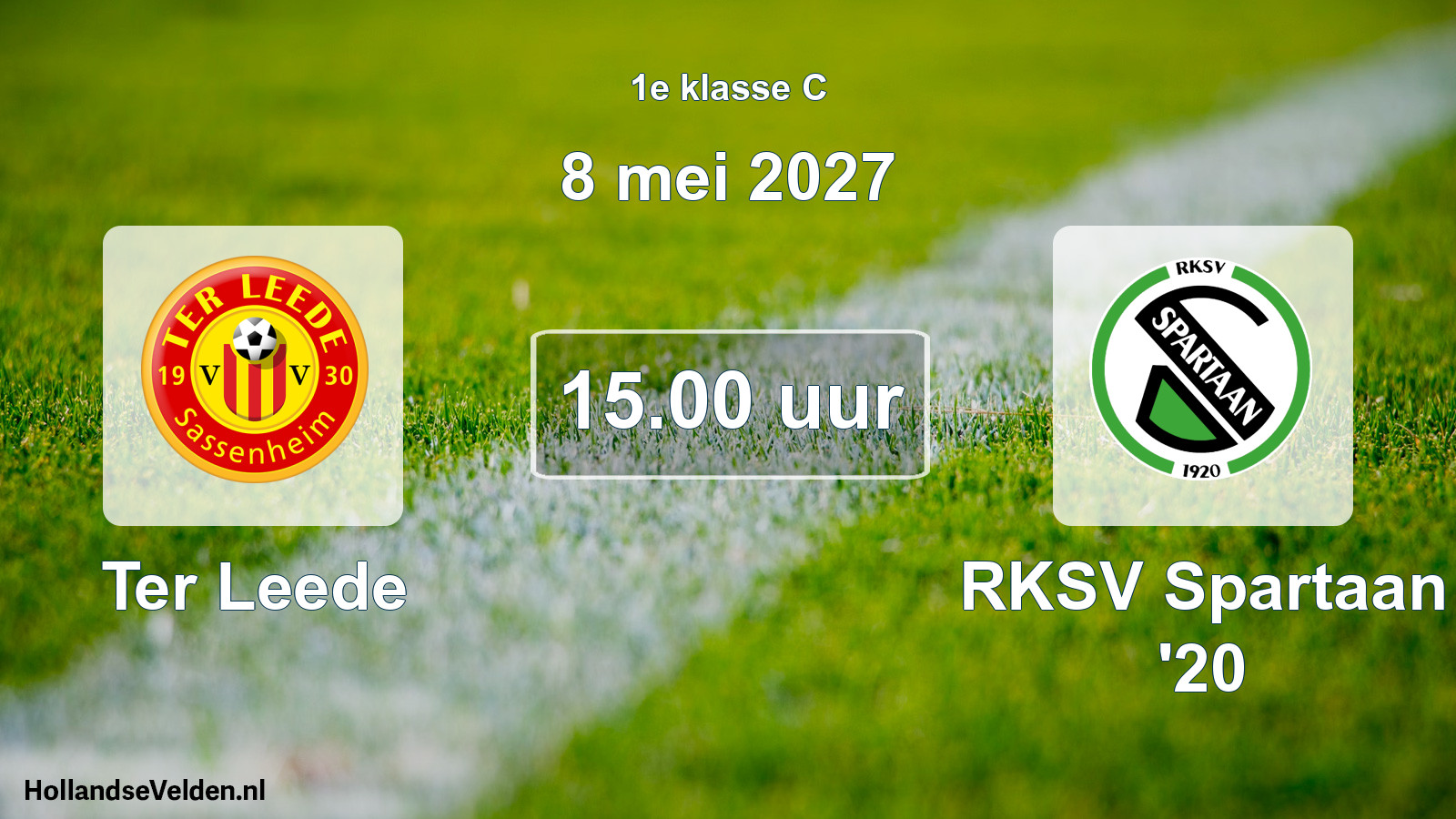 Geplande wedstrijd: Ter Leede - RKSV Spartaan '20 (8 mei 2027)
