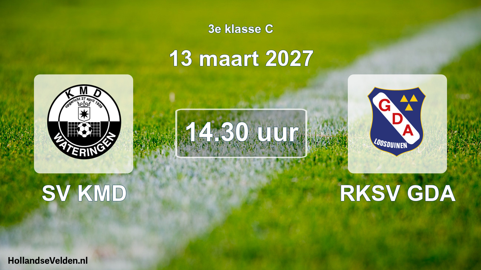 Scheduled Match: SV KMD - RKSV GDA (13 March 2027)
