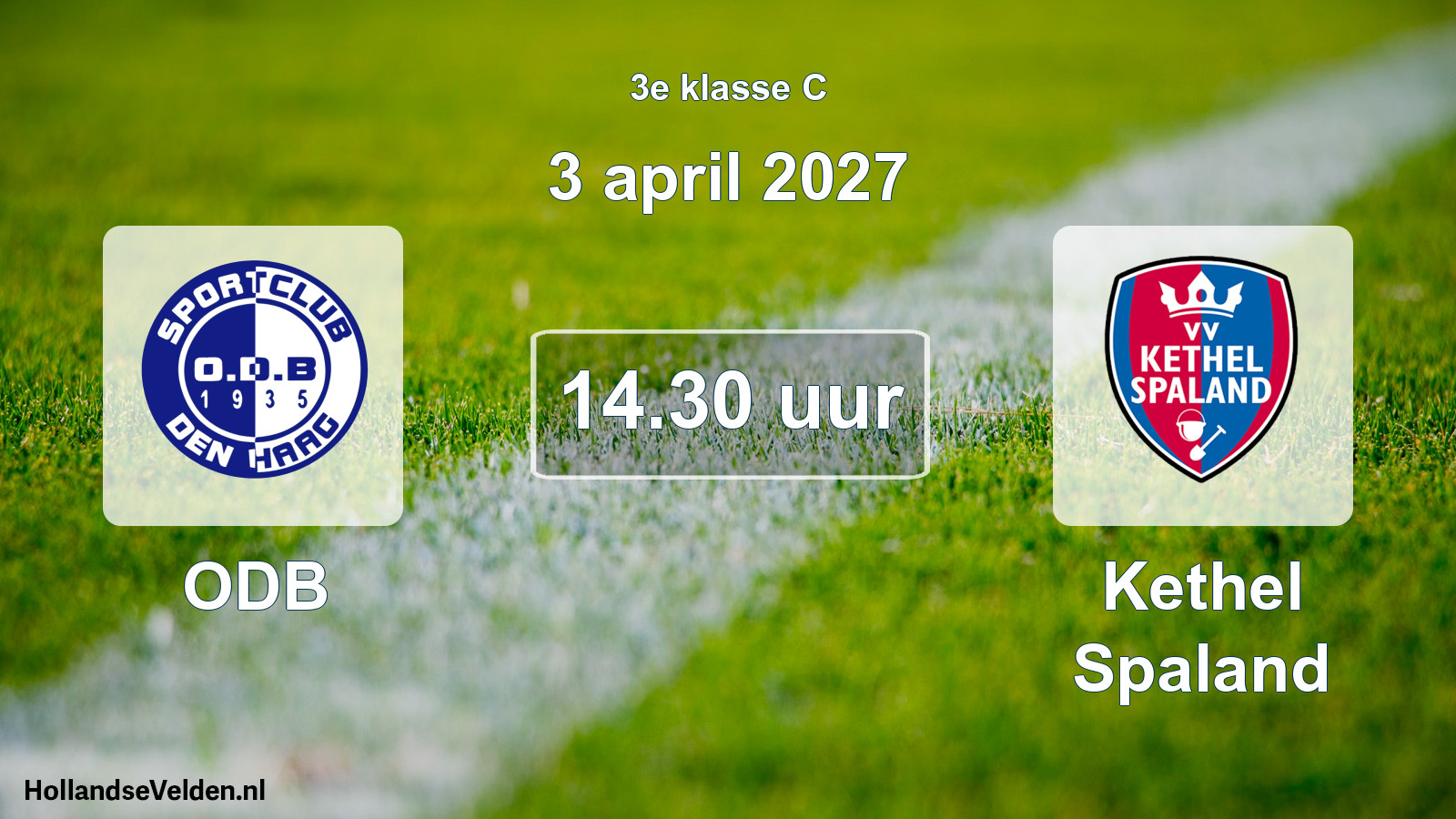 Geplande wedstrijd: ODB - Kethel Spaland (3 april 2027)