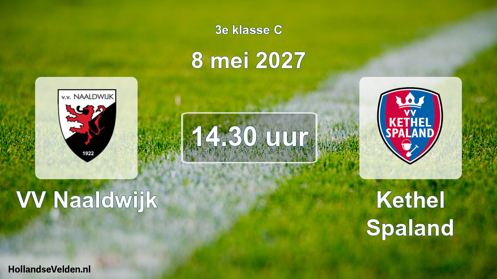 Geplande wedstrijd: VV Naaldwijk - Kethel Spaland (8 mei 2027)