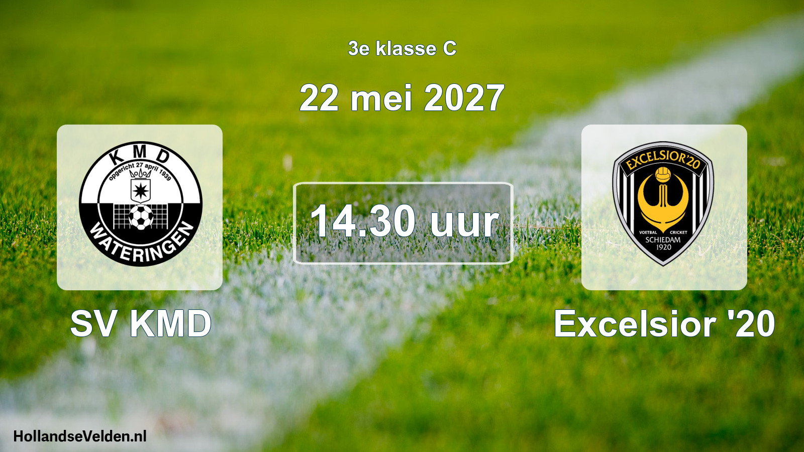 Scheduled Match: SV KMD - Excelsior '20 (22 May 2027)