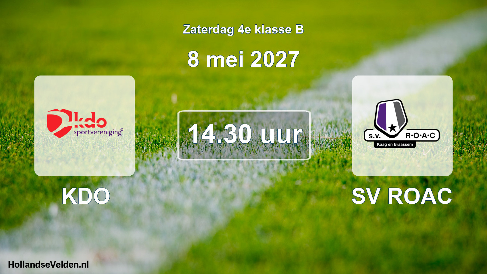 Scheduled Match: KDO - SV ROAC (8 May 2027)