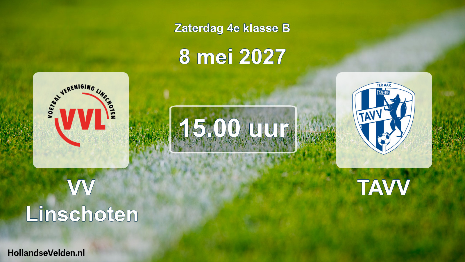 Scheduled Match: VV Linschoten - TAVV (8 May 2027)