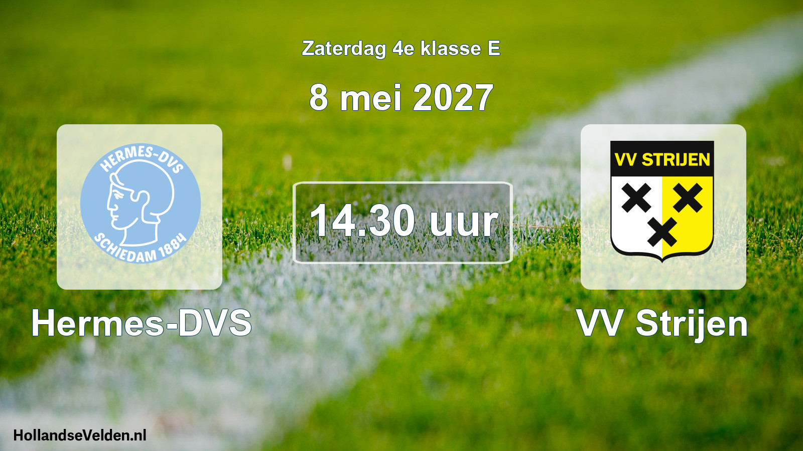 Geplande wedstrijd: Hermes-DVS - VV Strijen (8 mei 2027)