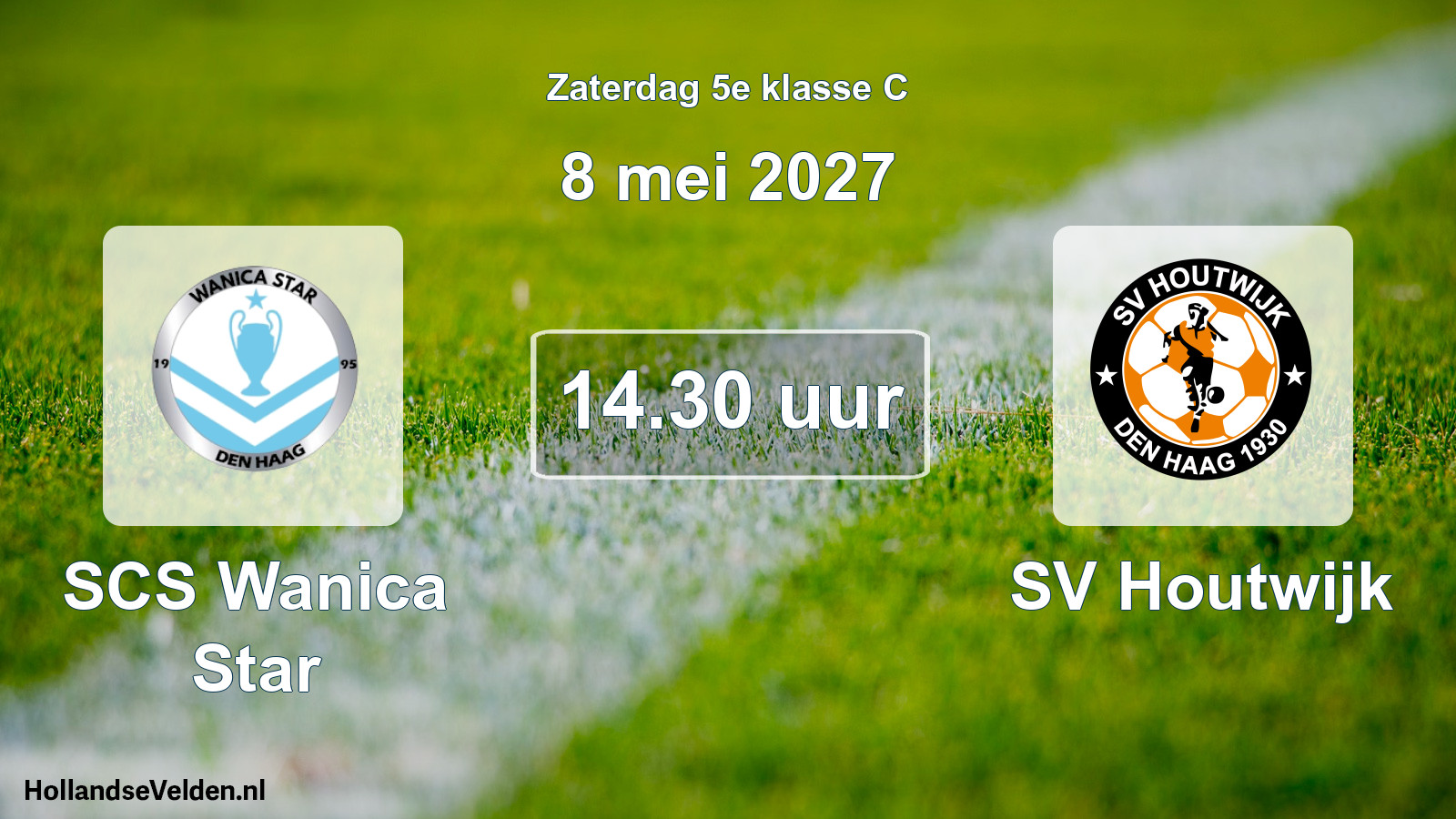 Geplande wedstrijd: SCS Wanica Star - SV Houtwijk (8 mei 2027)