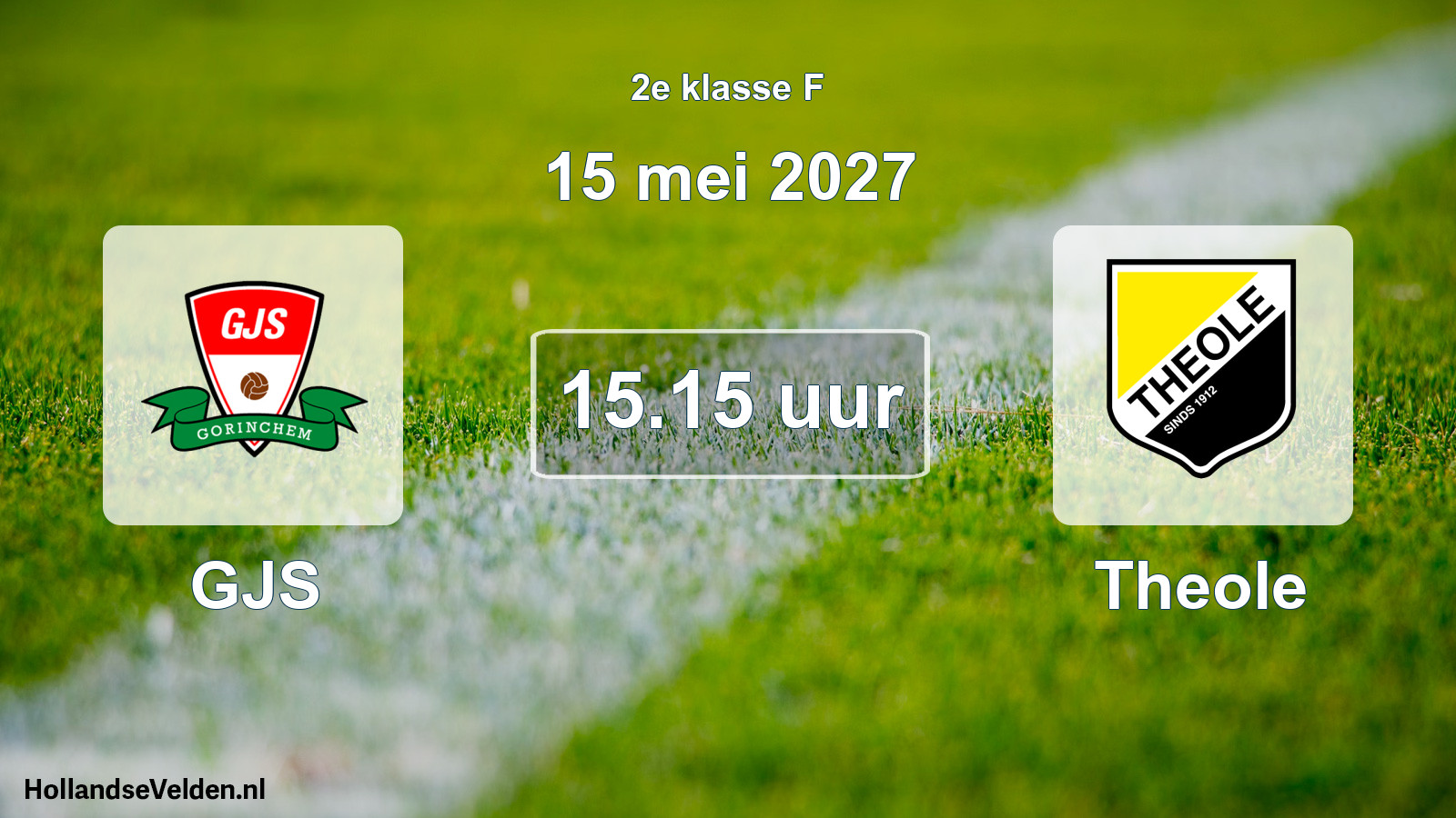 Geplande wedstrijd: GJS - Theole (15 mei 2027)