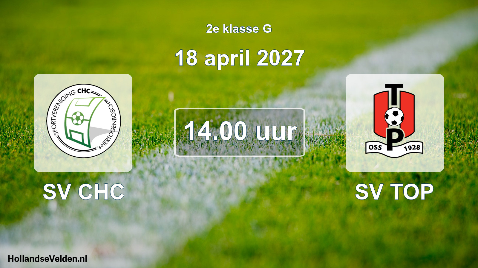Scheduled Match: SV CHC - SV TOP (18 April 2027)