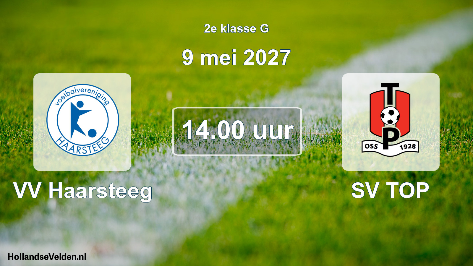 Geplande wedstrijd: VV Haarsteeg - SV TOP (9 mei 2027)