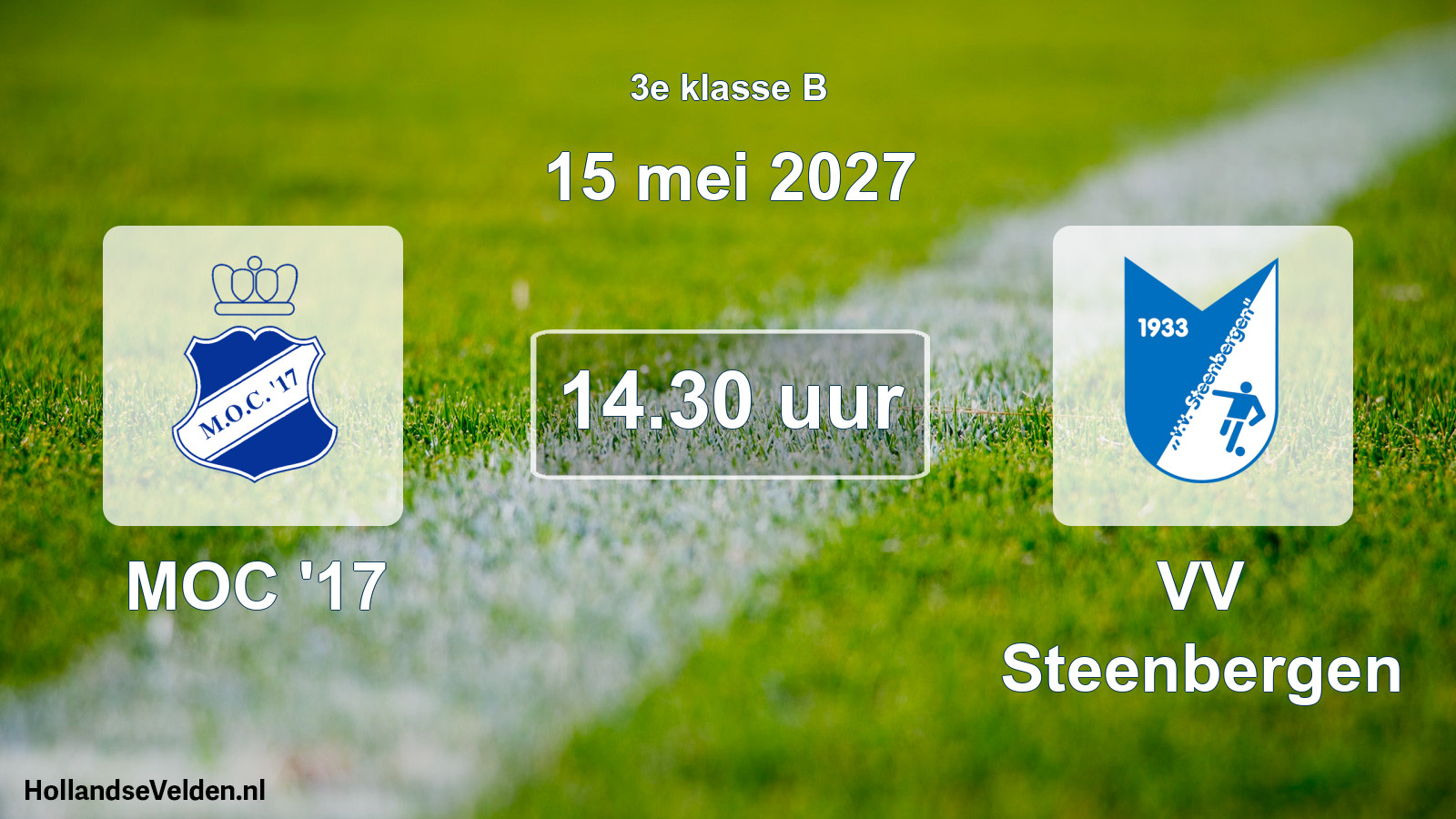 Geplande wedstrijd: MOC '17 - VV Steenbergen (15 mei 2027)