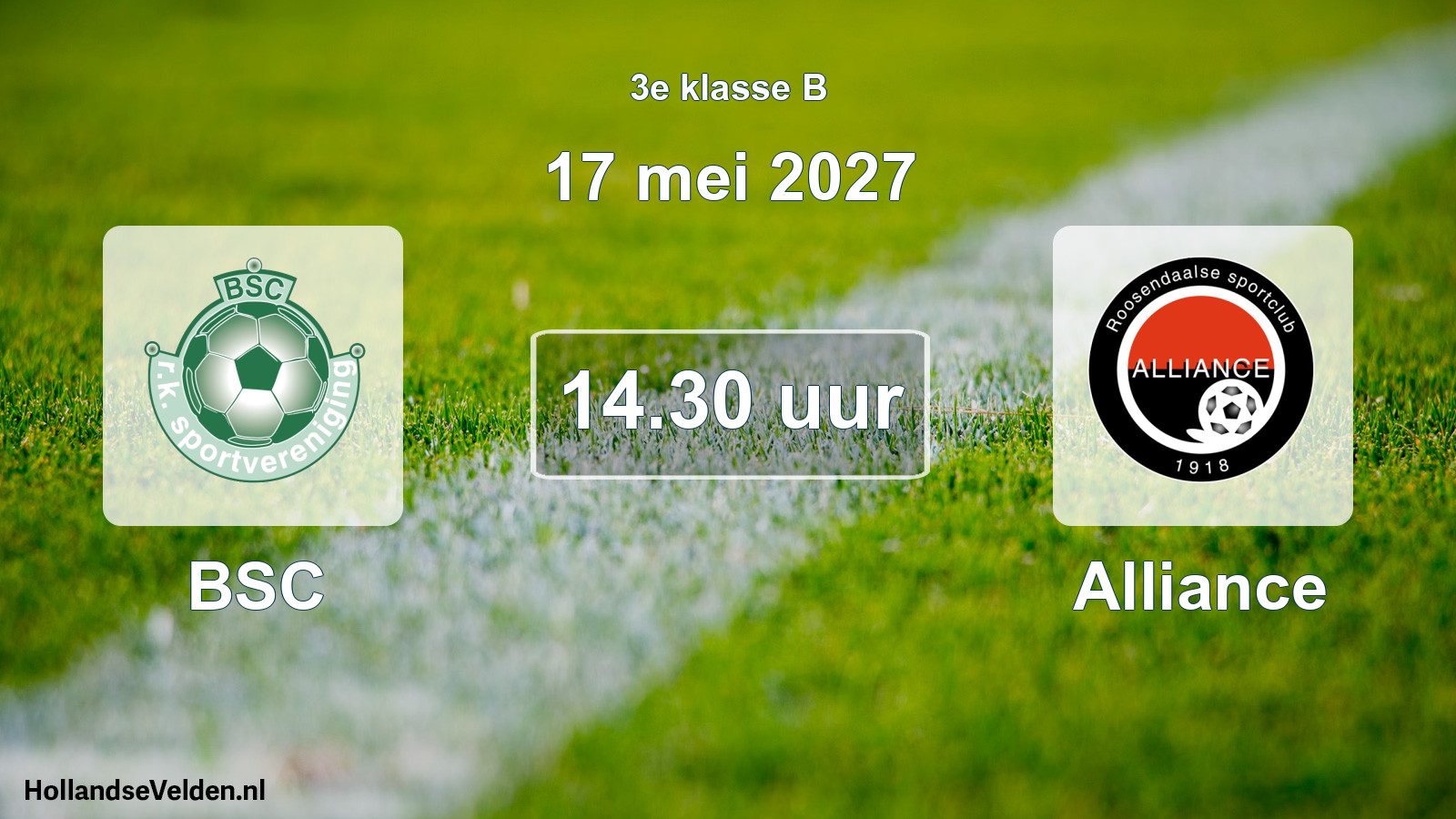 Geplande wedstrijd: BSC - Alliance (17 mei 2027)