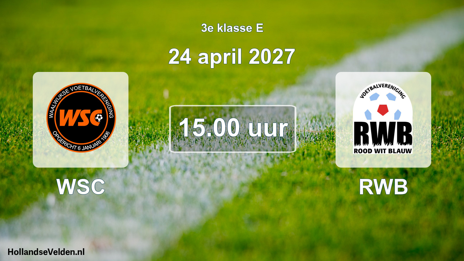 Scheduled Match: WSC - RWB (24 April 2027)