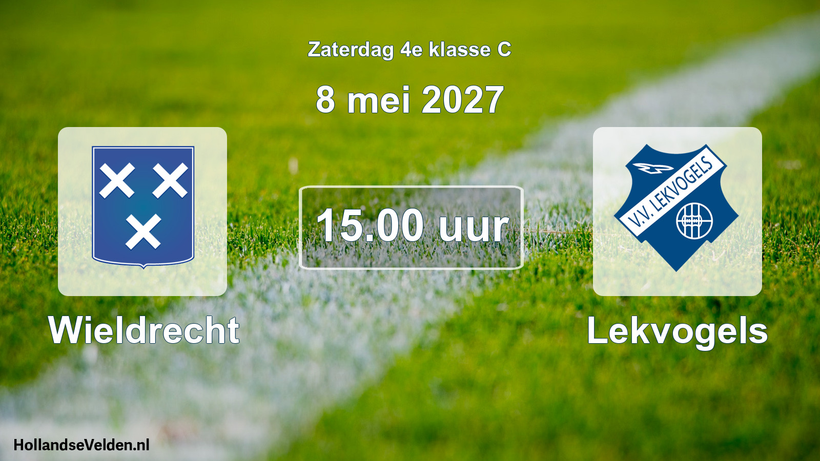 Scheduled Match: Wieldrecht - Lekvogels (8 May 2027)