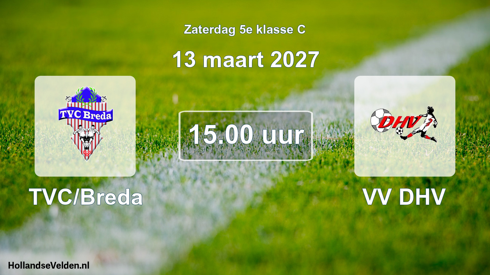 Geplande wedstrijd: TVC/Breda - VV DHV (13 maart 2027)