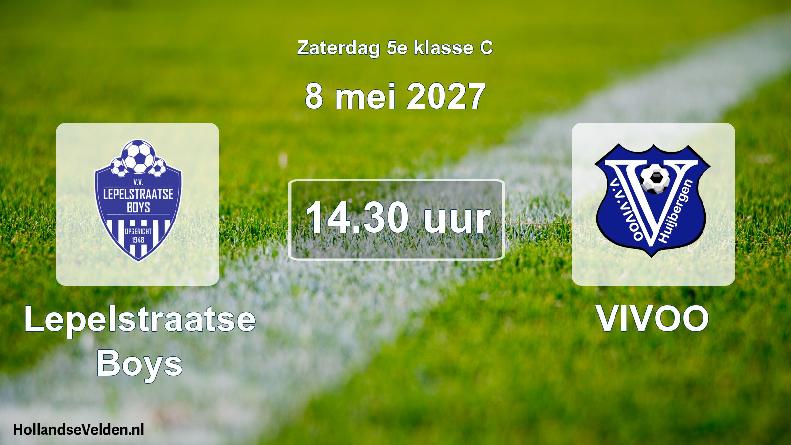 Geplande wedstrijd: Lepelstraatse Boys - VIVOO (8 mei 2027)